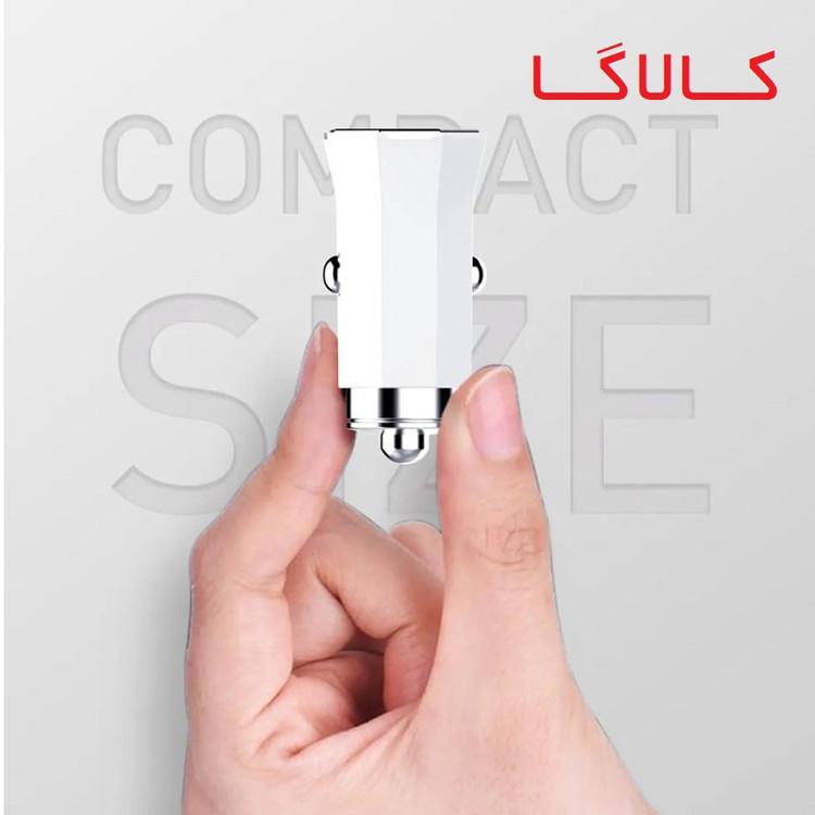 شارژر فندکی الدینیو مدل C313Q به همراه کابل تبدیل microUSB