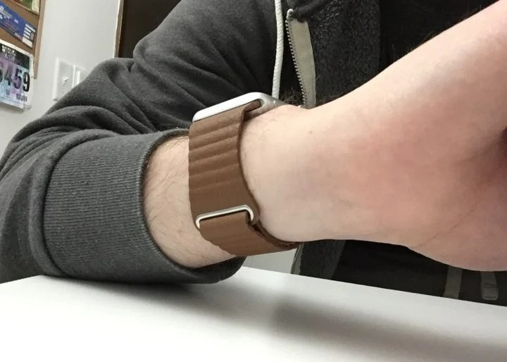 بند اپل واچ leather loop سایز ۴۴ ۴۵ ۴۹