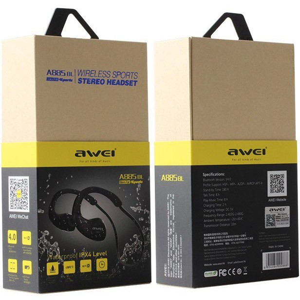 هندزفری گردنی بلوتوثی awei 885 BL