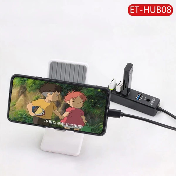 هاب usb تایپ سی مک بوک ارلدام مدل HUB08