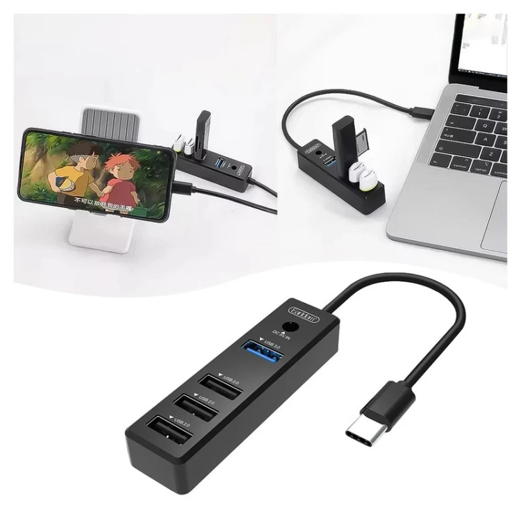 هاب usb تایپ سی مک بوک ارلدام مدل HUB08