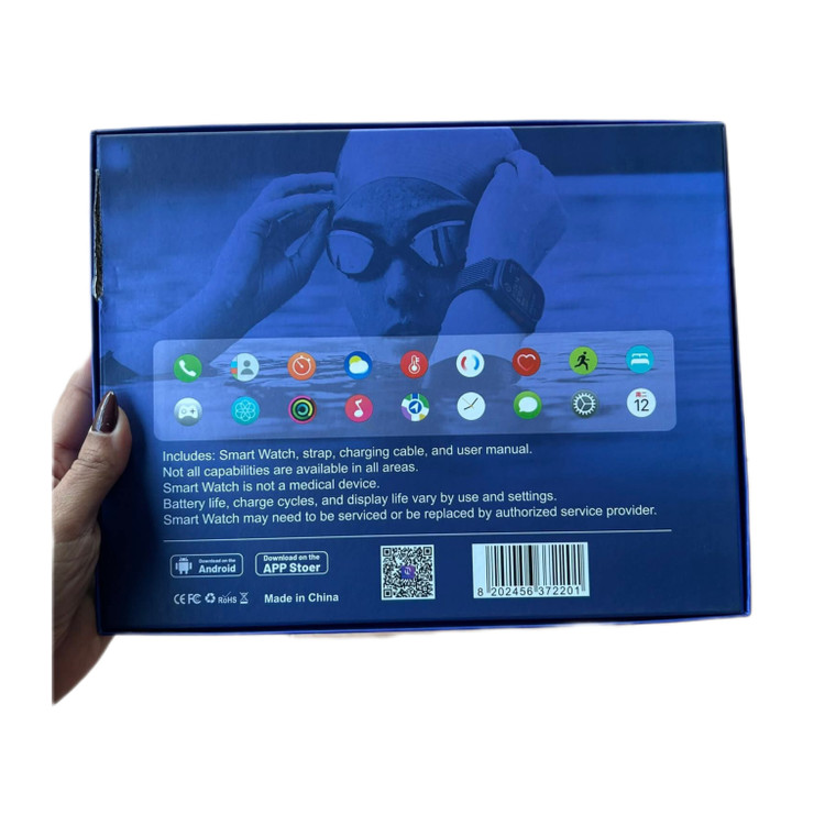ساعت هوشمند طرح اپل واچ اولترا ۳ مدل F01