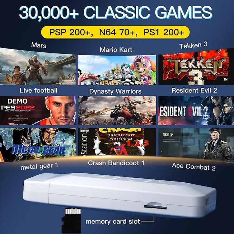 کنسول بازی پرتابل مدل 22 Game Stick(با رم ۶۴ گیگ)