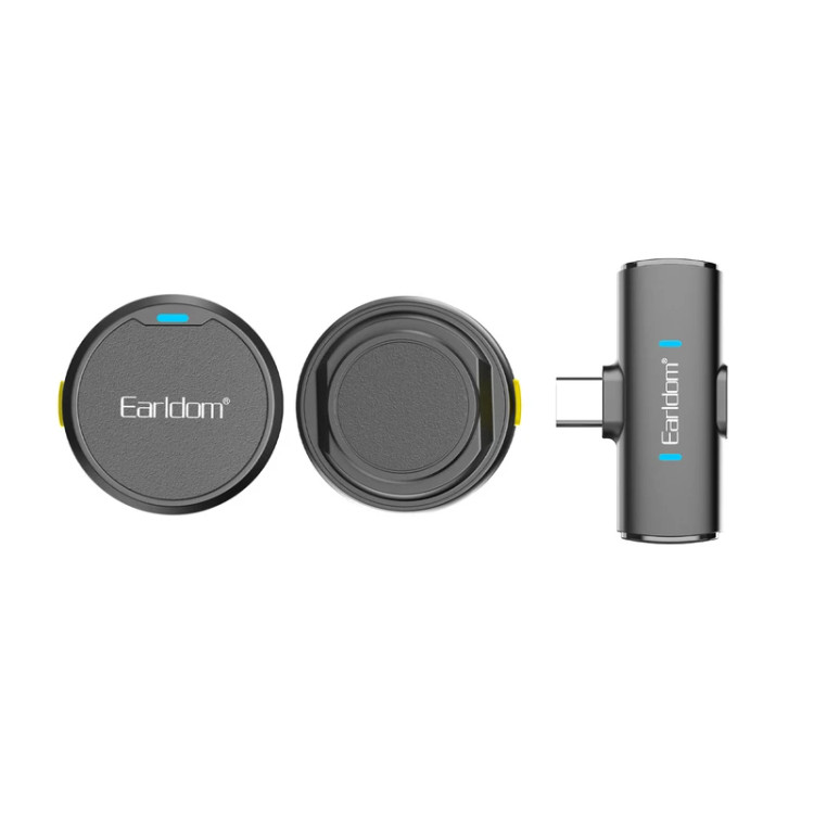 ست میکروفن بی سیم ارلدام مدل MC15C با درگاه اتصال USB