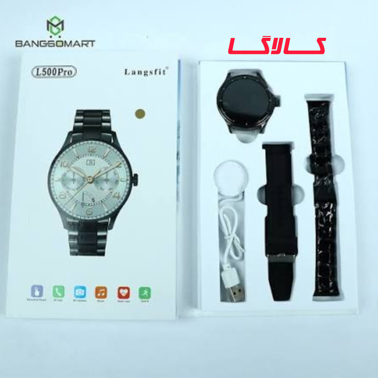 ساعت هوشمند صفحه گرد Langsfit L500 Pro