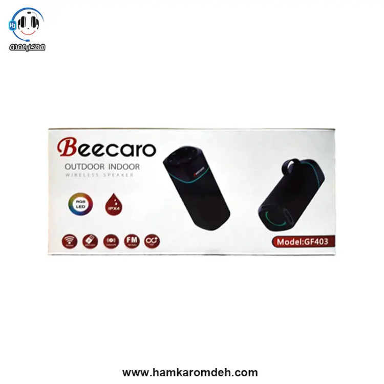 اسپیکر بلوتوثی قابل حمل Beecaro مدل GF 403