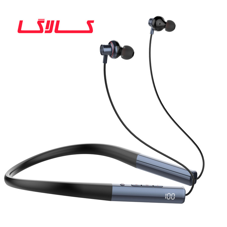 هندزفری گردنی بلوتوثی الدینیو مدل Nickband No1 رزگلد
