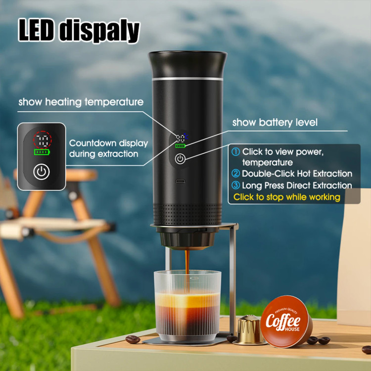 اسپرسوساز شارژی همراه ۳ در ۱ KF-JN-02 Pro2