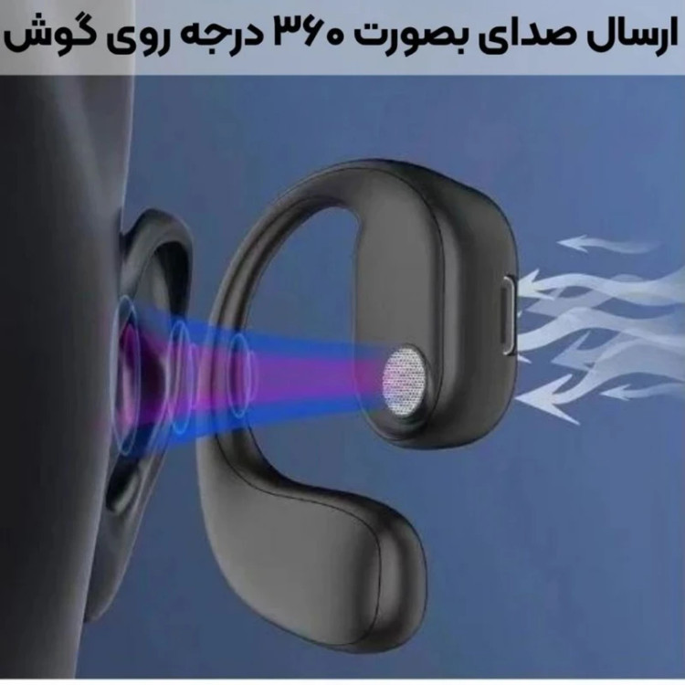 هندزفری تک گوش بلوتوثی القایی رد میکس مدل 13 OWSA